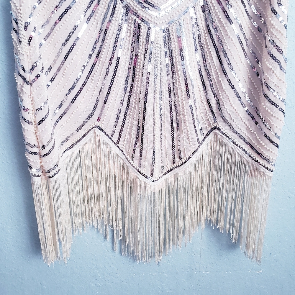 Pretty Guide Roaring 20s Flapper Great Gatsby Dress - Picture 3 of 8